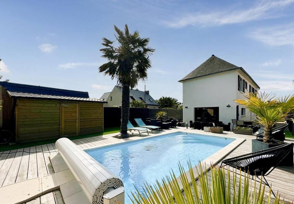 Villa Ernest - Piscine - Plage A Pied Dinard Exterior photo